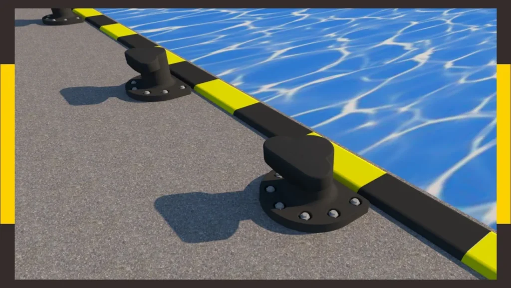 Bollard Tee merupakan salah satu jenis dari sistem tambat yang membantu menghubungkan kapal dengan struktur dermaga.