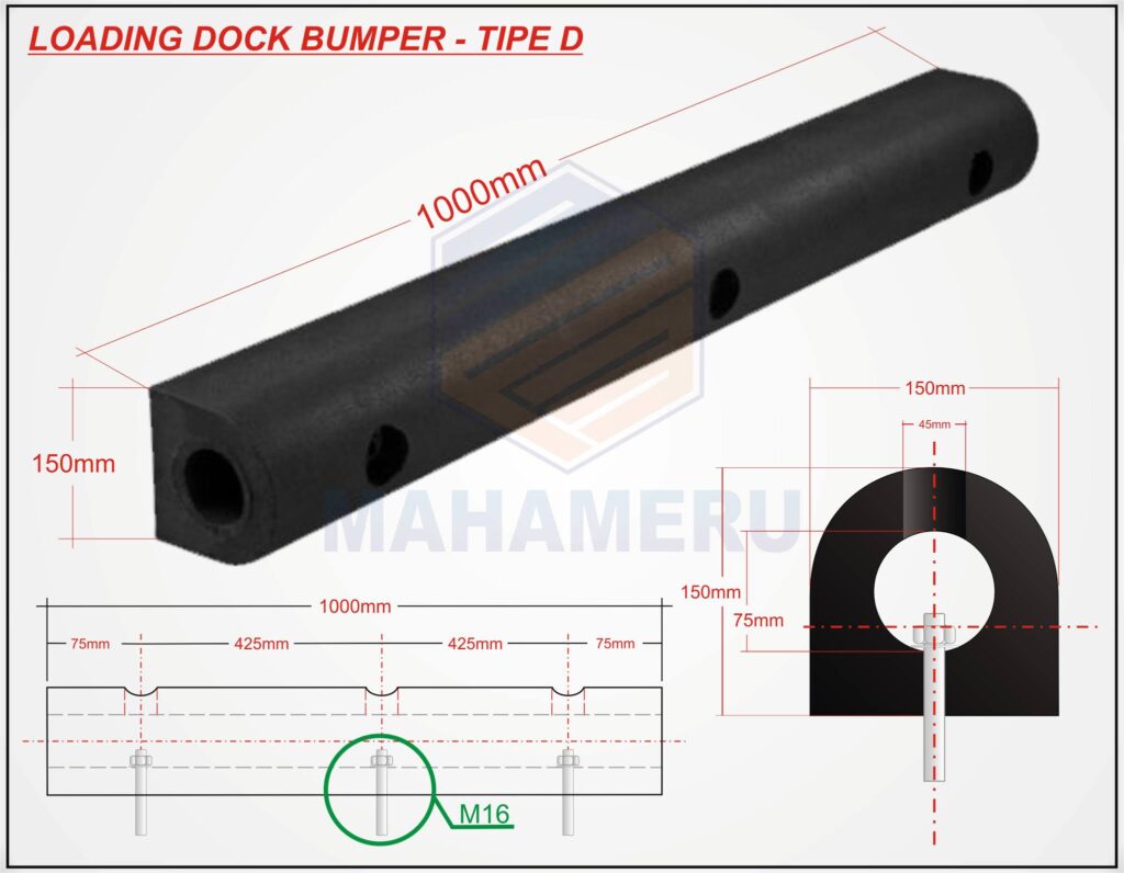 Spesifikasi Loading Dock Bumper | MPM Perkasa
