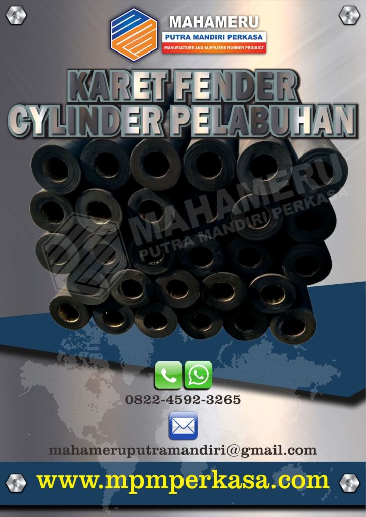 Karet Fender Cylinder Pelabuhan | MPM Perkasa