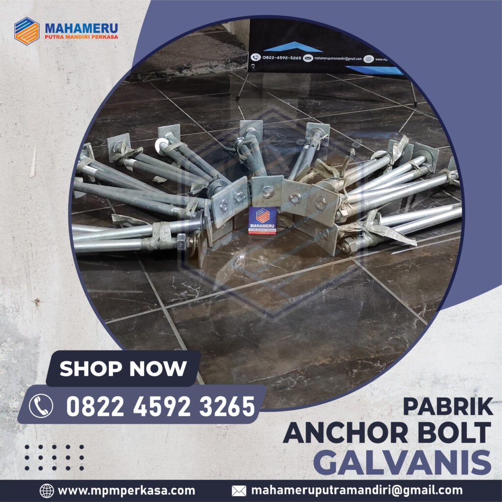 Anchor Bolt Galvanis | MPM Perkasa