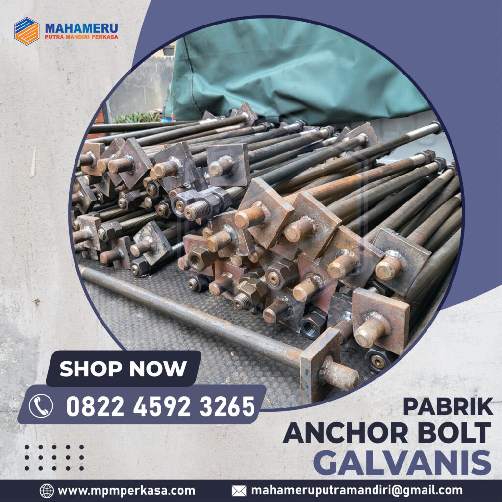 Anchor Bolt Galvanis | MPM Perkasa