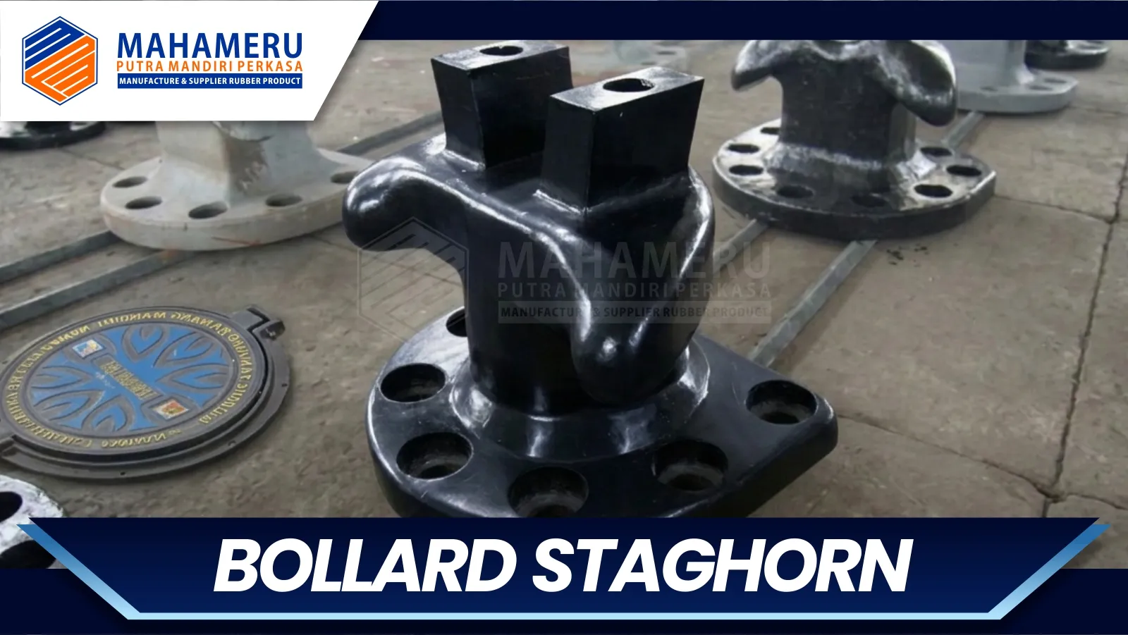 Bollard Staghorn 80 Ton