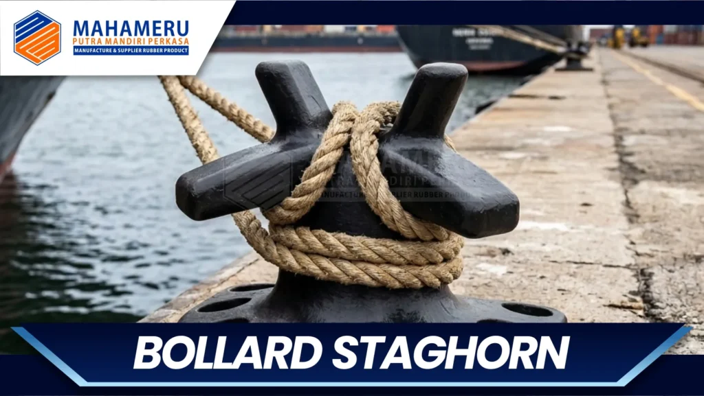 Bollard Staghorn Tambat Tali Kapal