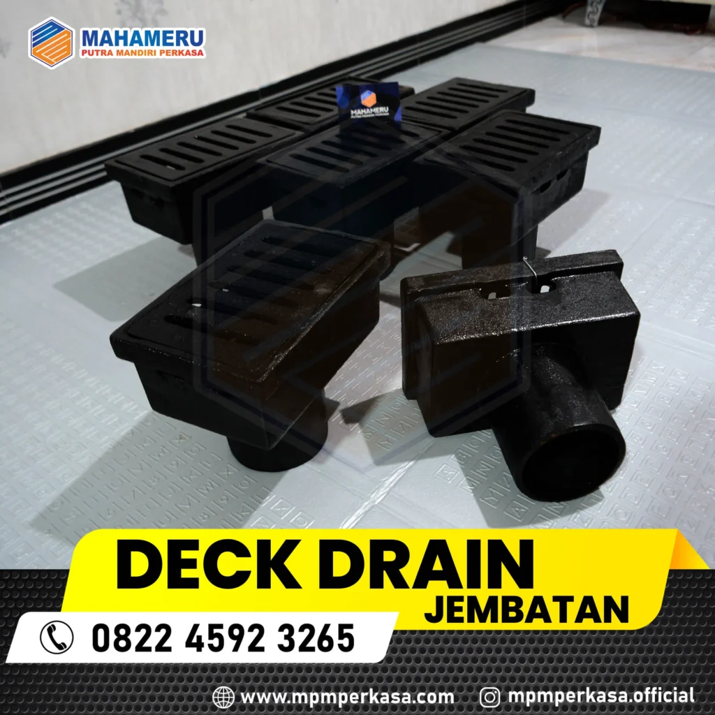 Deck Drain Sistem Saluran Air
