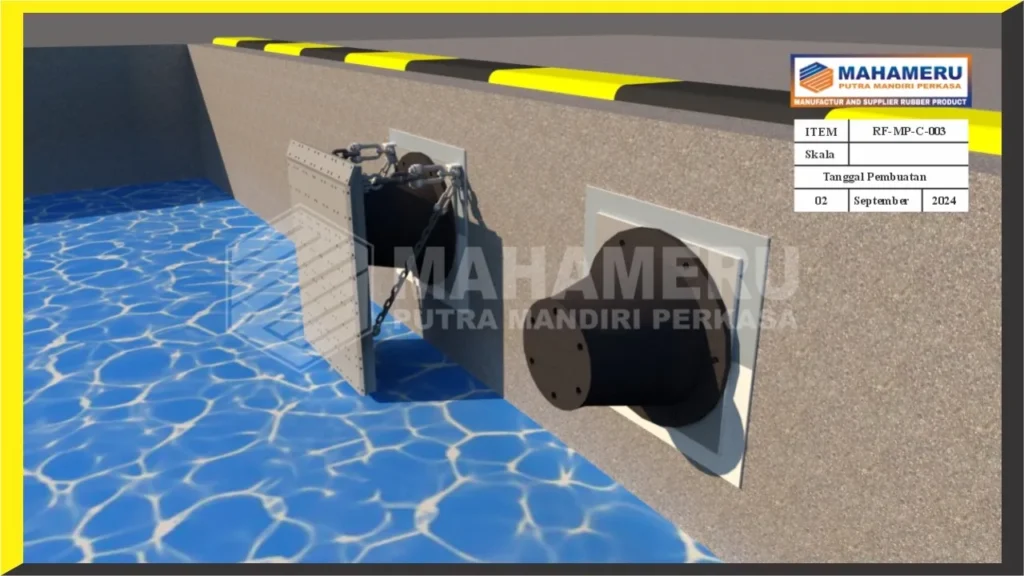 3D Rubber Fender Cone - MPM Perkasa