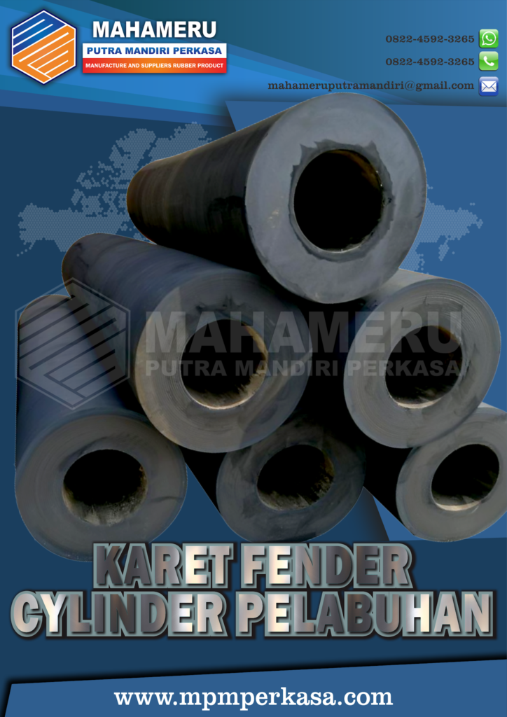Karet Fender Cylinder Pelabuhan | MPM Perkasa