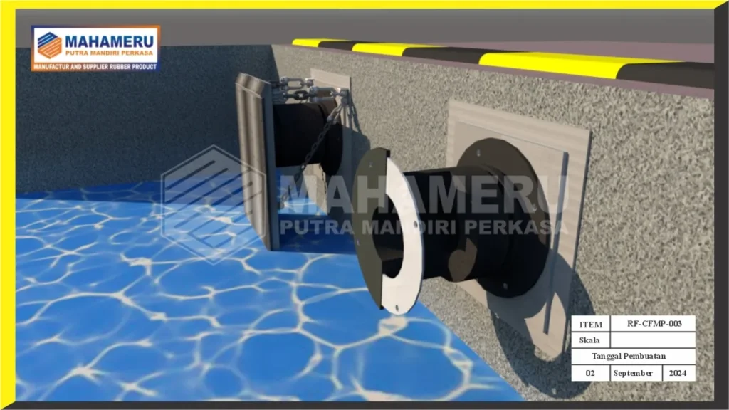 3D Rubber Fender Cell - MPM Perkasa