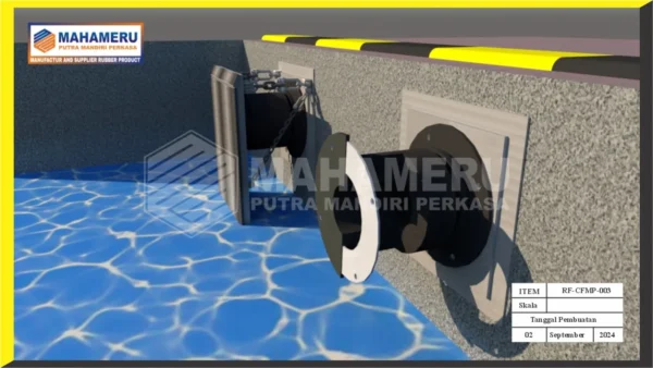 3D Rubber Fender Tipe Cell