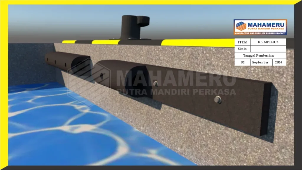 3D Rubber Fender D - MPM perkasa