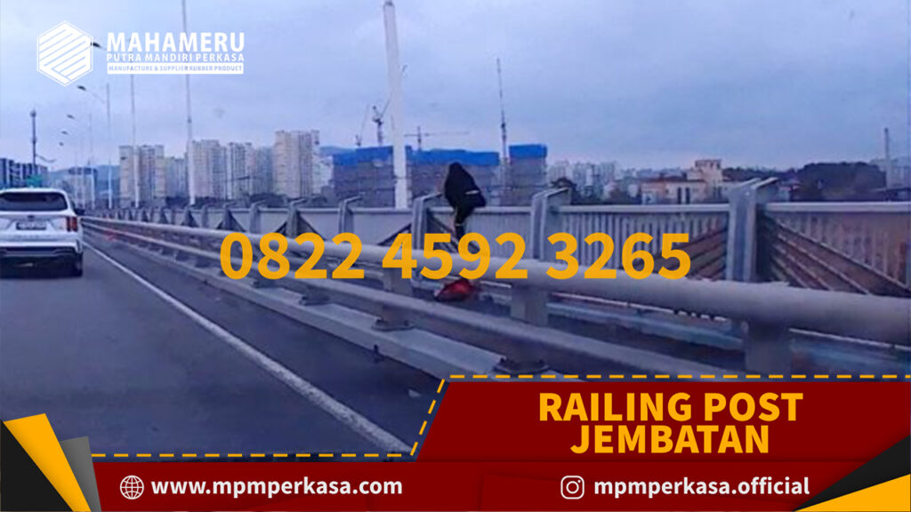 railing post jembatan