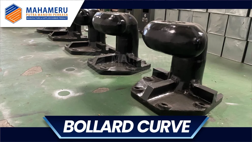 Bollard Curve Tambat Tali Kapal